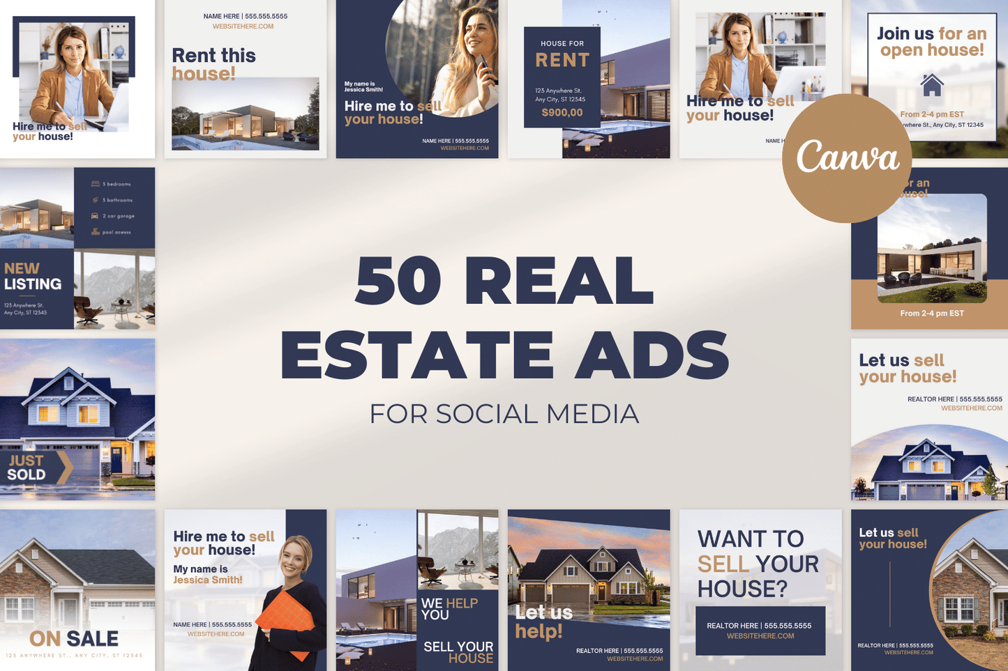 50 Real Estate ADS Templates