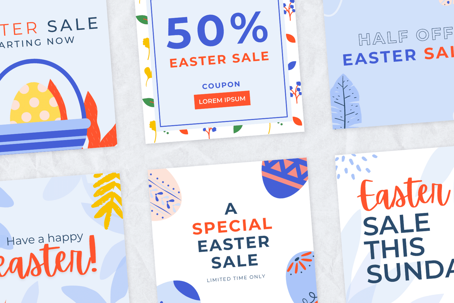 50 Easter Templates For Social Media