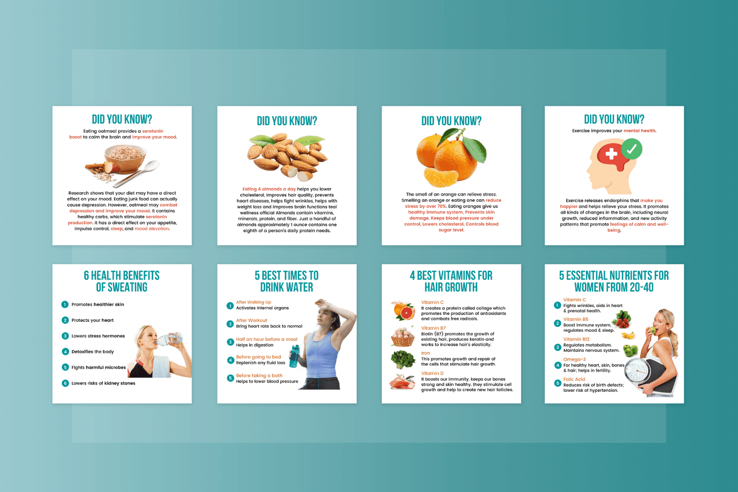 50 Balanced Nutrition Infographics