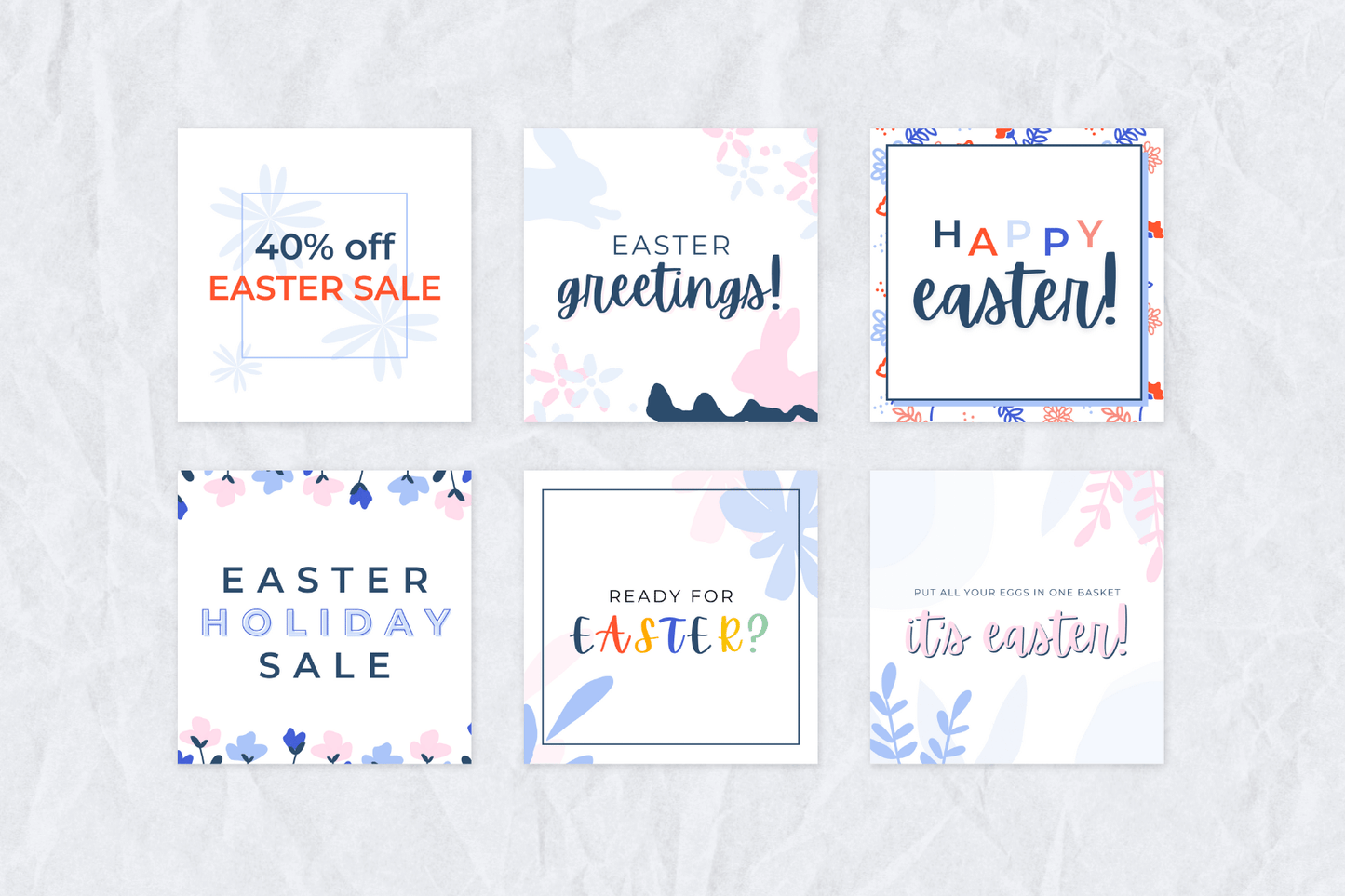 50 Easter Templates For Social Media