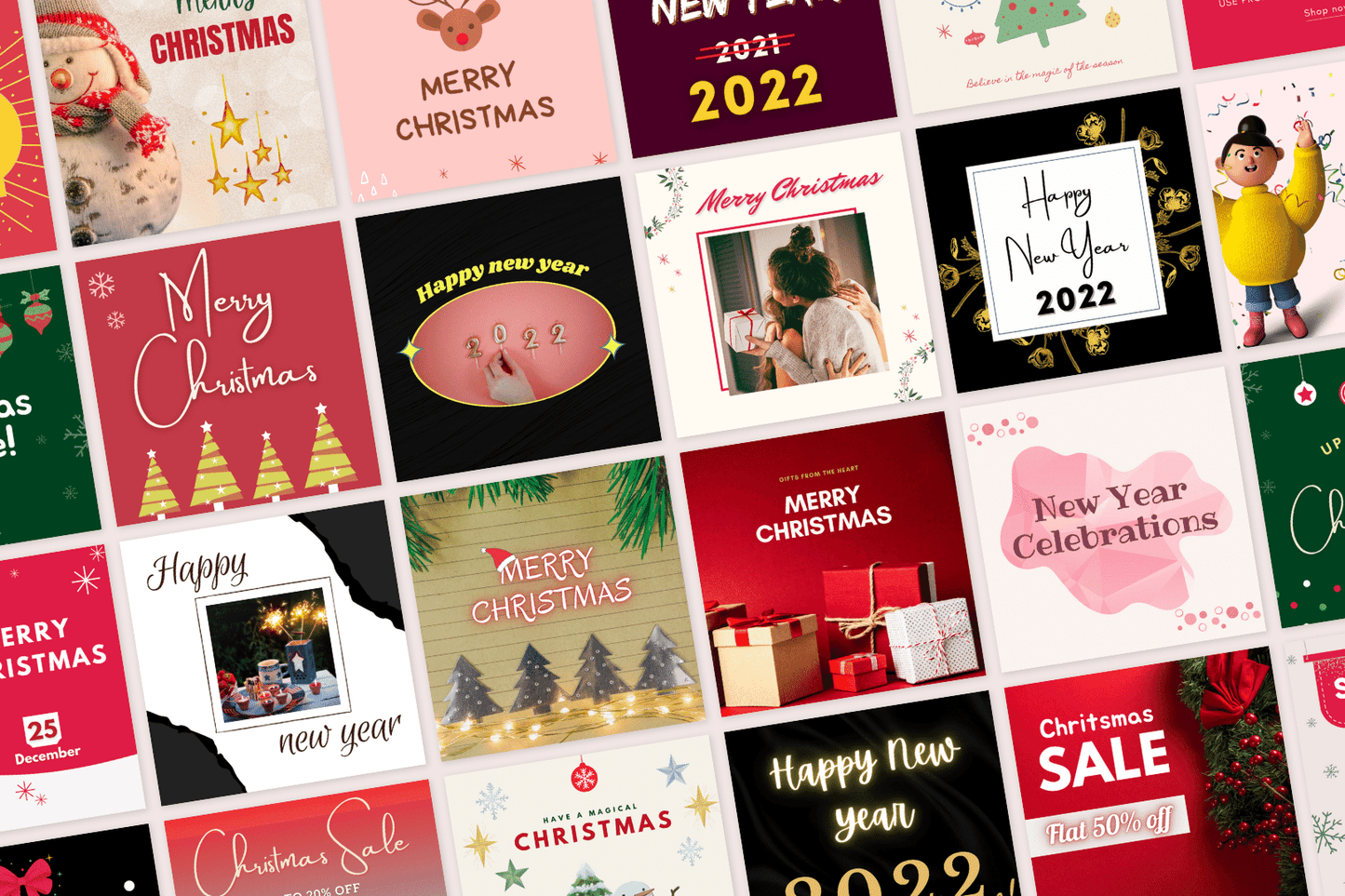 50 Christmas Sales Templates For Instagram