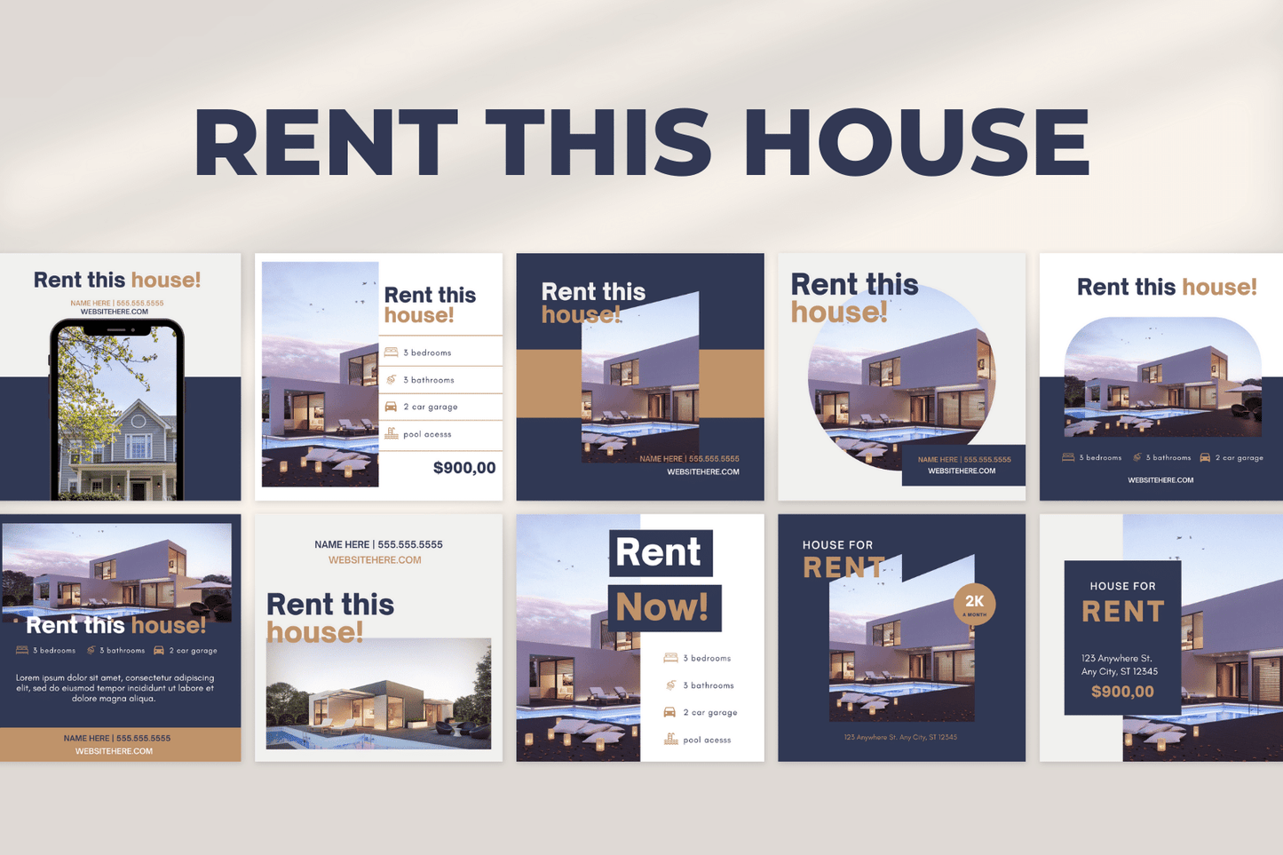 50 Real Estate ADS Templates